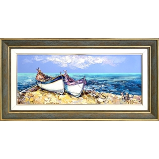 Две Рибарски Лодки на Брега