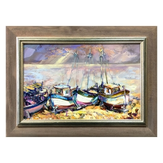 Лодки на Морския Бряг