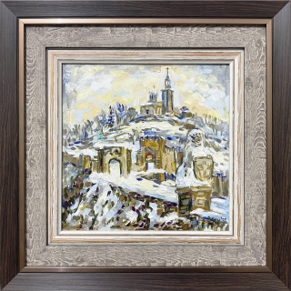 Зима на Царевец