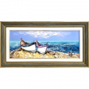 Две Рибарски Лодки на Брега