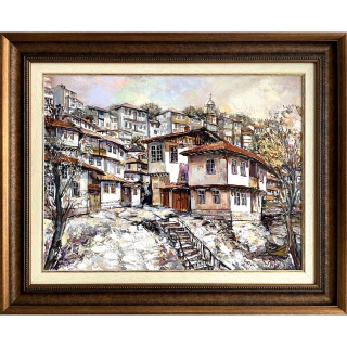 Autumn Houses in Tarnovo