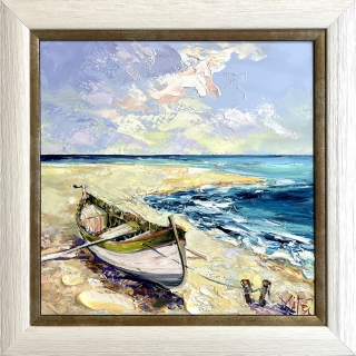 Boat in Blue