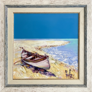 Boat in Blue
