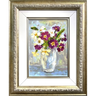 Bouquet Colorful Primroses