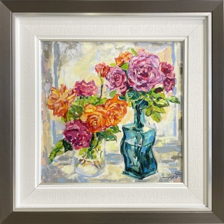 Bouquet of Roses in Stara Vase