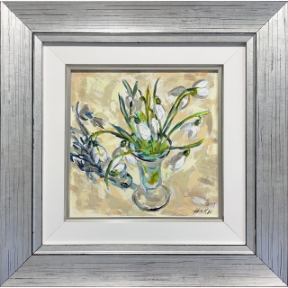 Snowdrops in a vase