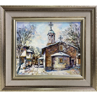 The church in Bozhentsi
