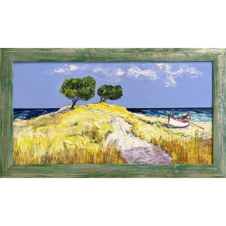 The white shore