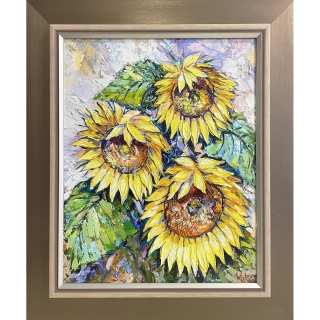 Three Sunflowers