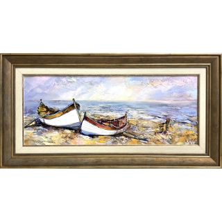 Two Boats at Sunrise
