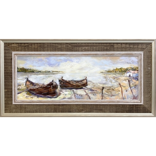 Two Boats by the Danube