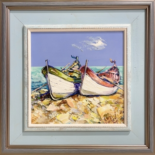 Two Exquisite Fishing Boats