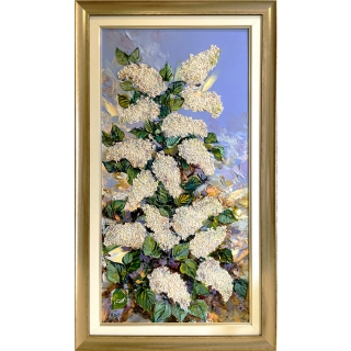White Lilacs at the Window