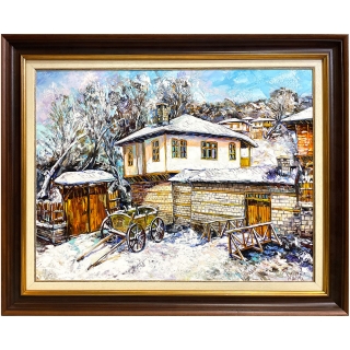 Зимно утро с мостче