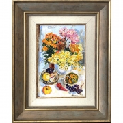 Autumn Still Life with Apples