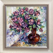 Bouquet of pink roses