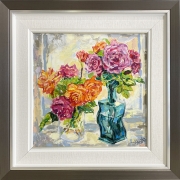 Bouquet of Roses in Stara Vase