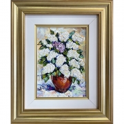 Bouquet of White Lilacs