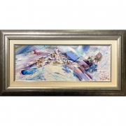 Winter Village in the Balkan