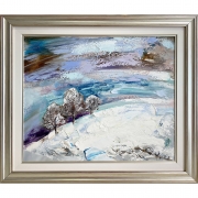Winter Abstract - Snow Hill